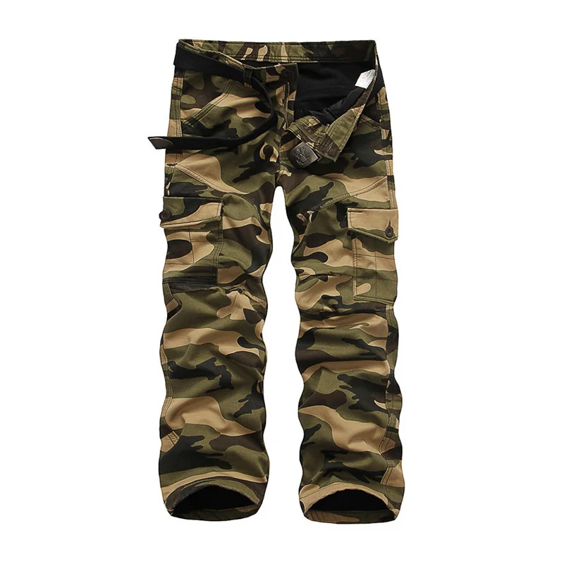 

Joggers Streetwear Overalls Tactical Pants Urban Camouflage Military Pants Men New Men's Casual Camo Cargo Trousers Hip Hop Y