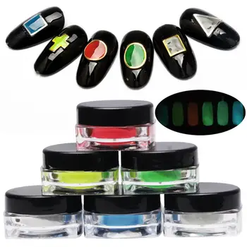 

best Nail Glitter Shiny Matte Shell colorful Nail Art Pigment Dust Powder Manicure Nail Decorations ns06