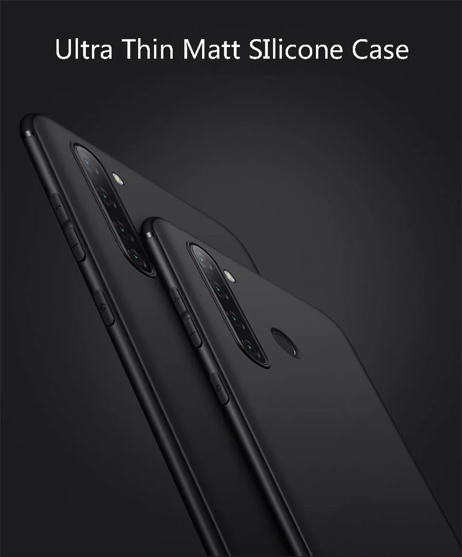 Для Xiaomi Redmi Note 8T чехол силиконовый ударопрочный матовый чехол из ТПУ для Xiaomi Redmi Note 8T 8 Pro с защитой от отпечатков пальцев