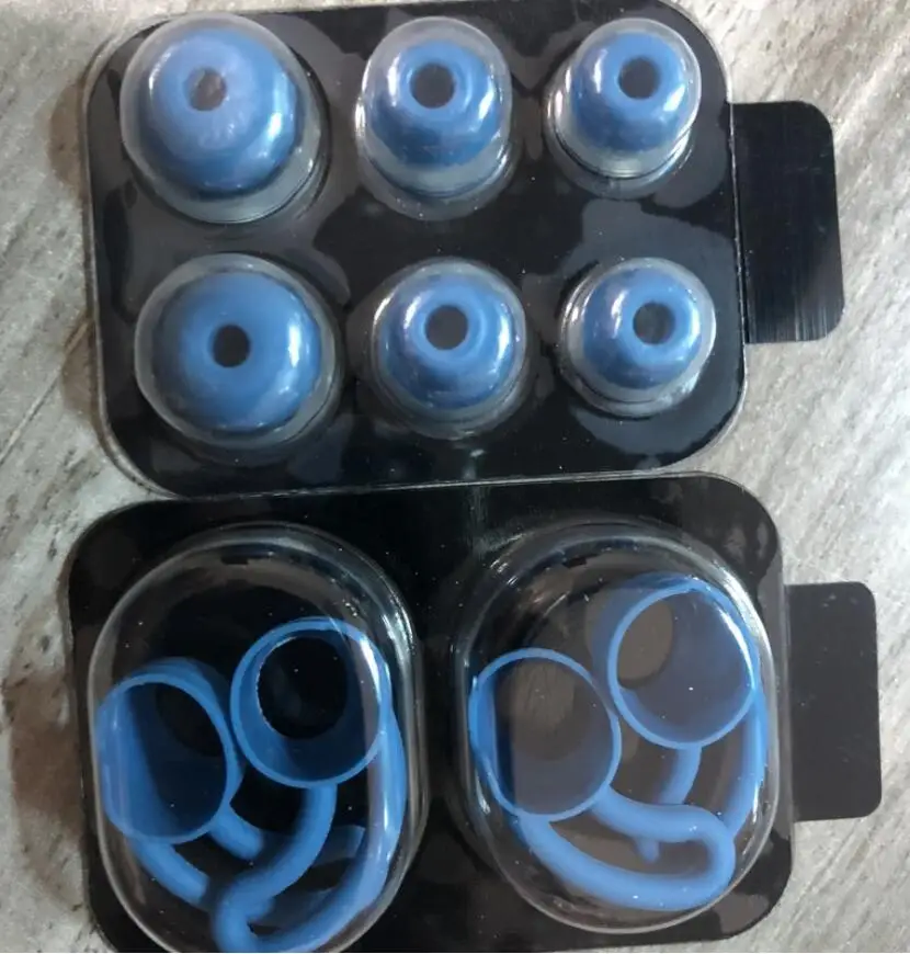 XRHYY Сменные Wingtips & Eartips набор мягких Противоскользящих Earpads наушники крючки для