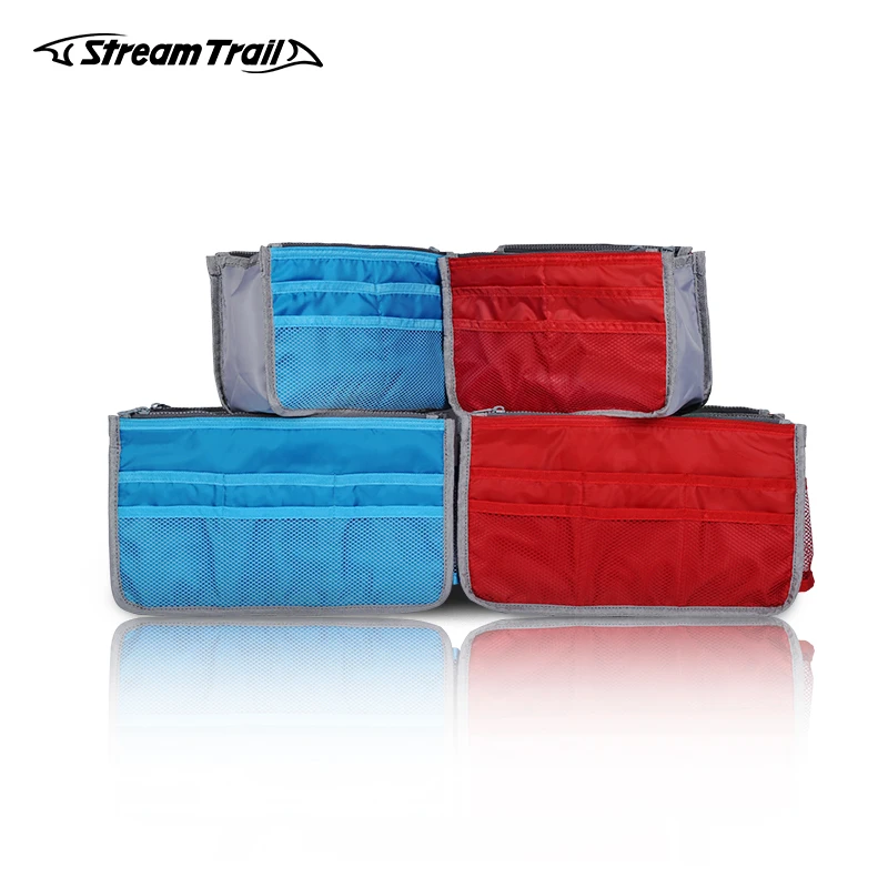 

Stream Trail Waterproof Bag Multi Inner Box Case Shockproof Valuables Complete Protection Partition Layer Double Sided Use