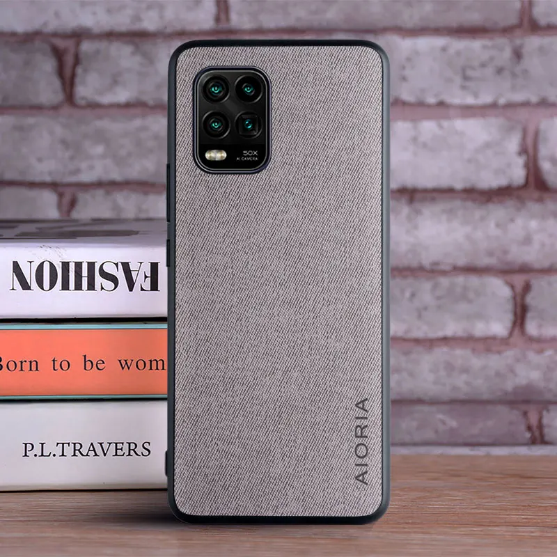 Luxury Textile Leather Phone Case – Premium Soft Cover