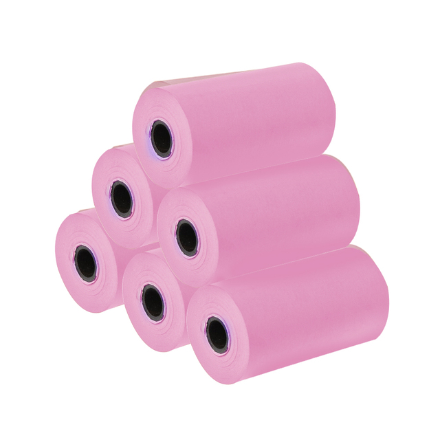 Rolls 57*30mm Thermal Paper Colorful Children Camera Instant Print Kids Camera Printing Paper Replacement Accessories Parts