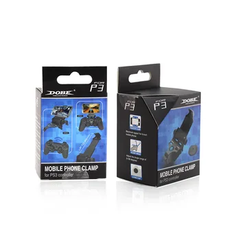 

Adjustable Clip Cellphone Clamp Mobile Phone Gaming Clip Holder Clamp Handle Bracket Mount for P S3 P3 Game Controller Gamepad