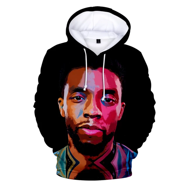 Chadwick Boseman 3D printed hoodie 3