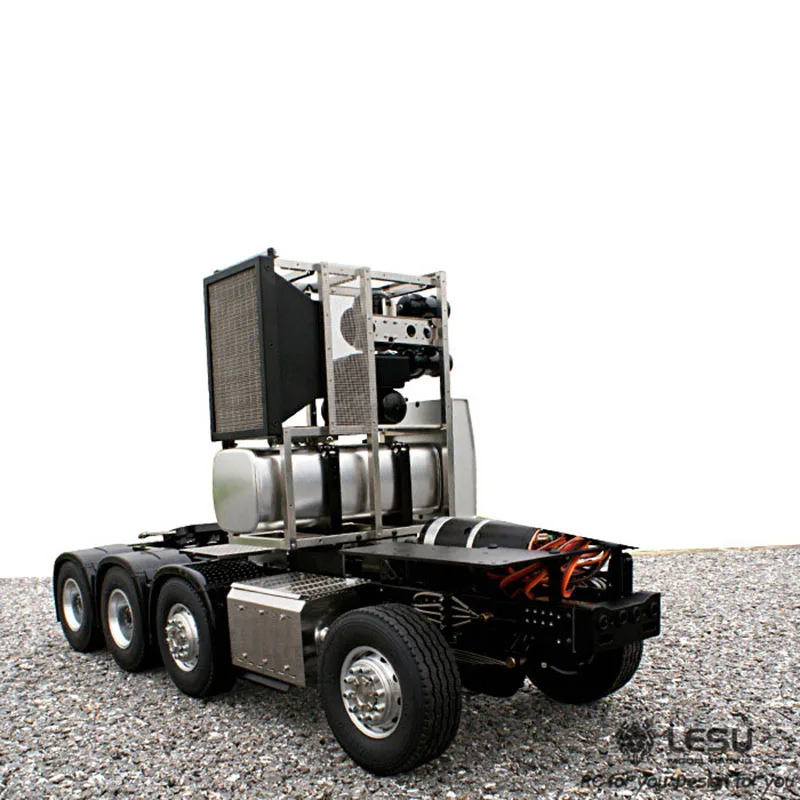 1/14 RC LESU Benz 3363 8x8 Металлическое шасси TAMIYA 56352 тягач|Радиоуправляемые грузовики| |