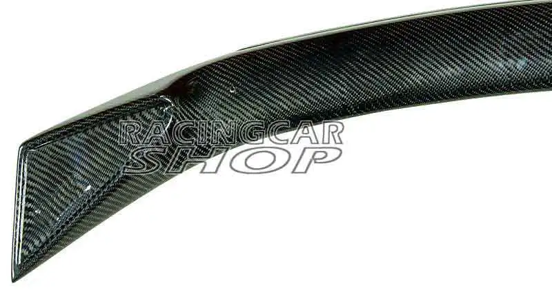C Style Real Carbon Fiber Rear Spoiler Trunk Wing Lip Fit for Audi TT 8J 2007-2012