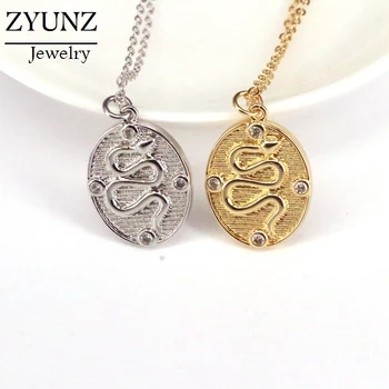 

10PCS, Gold Silver Color Chain Snake Necklace For Women Girls Collier Bijoux Femme 2020 Fashion Pendant Boho Jewelry Gift