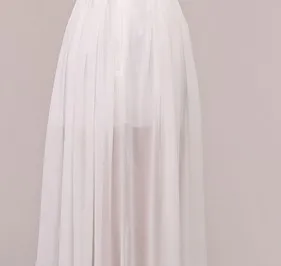 Robe de soiree vestidos плюс размер женское торжественное платье шифоновое элегантное короткое платье с v-образным вырезом для выпускного вечера Новое поступление вечеринок W1180 - Цвет: Слоновая кость