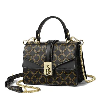 

Women Bags Brand Handbag Luxury Small Crossbody Bags for Women 2019 Fashion High Quality Leather Messenger Bag Female Tote black