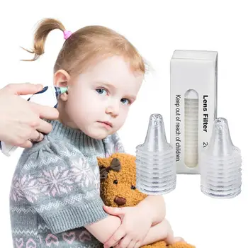 

20Pcs/Set Disposable Ear Thermometer Covers,Earmuffs Ear Thermometer Earcap Replacement Lens Filters Probe Covers