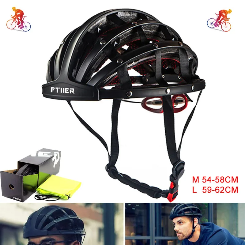 Foldable Helmet Bicycle Folding Helmet Cycling Folding Bicycle