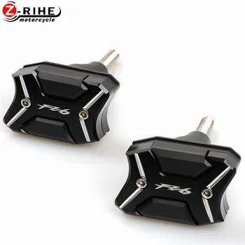 

Motorcycle Accessories CNC Frame Crash Pads Engine Case Sliders Protector Pour with logo For Yamaha FZ6 FZ 6 2006 2007-2017