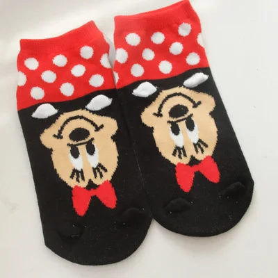 IVYYE/модные носки с символикой Аниме Минни Маус; повседневные короткие носки; Лидер продаж; летние хлопковые носки для женщин и девушек; Новинка