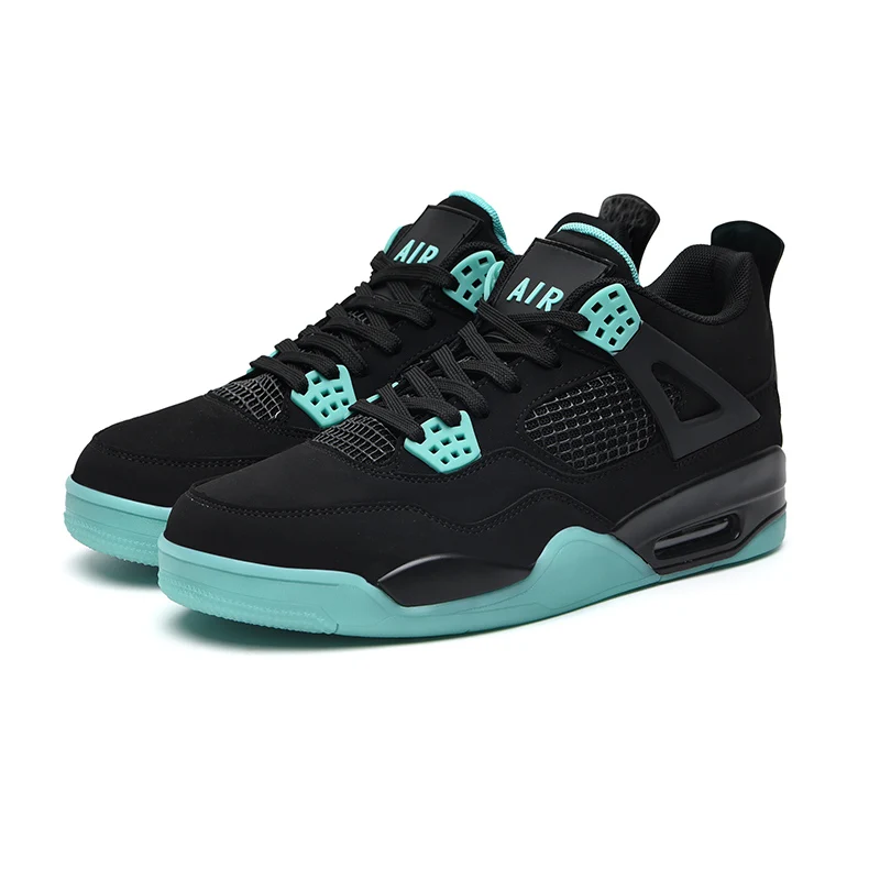 Мужская обувь Jordan, Баскетбольная обувь с воздушной подошвой, спортивные дышащие кроссовки Jordan, черная платформа Jordan, Ретро Баскетбольная обувь для мужчин - Цвет: Black