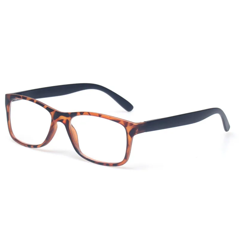 

Reading Glasses Men and Women Professer Rectangular Readers Fashion Large Frame Clear Lens Eyeglasses Gafas De Lectura Coating