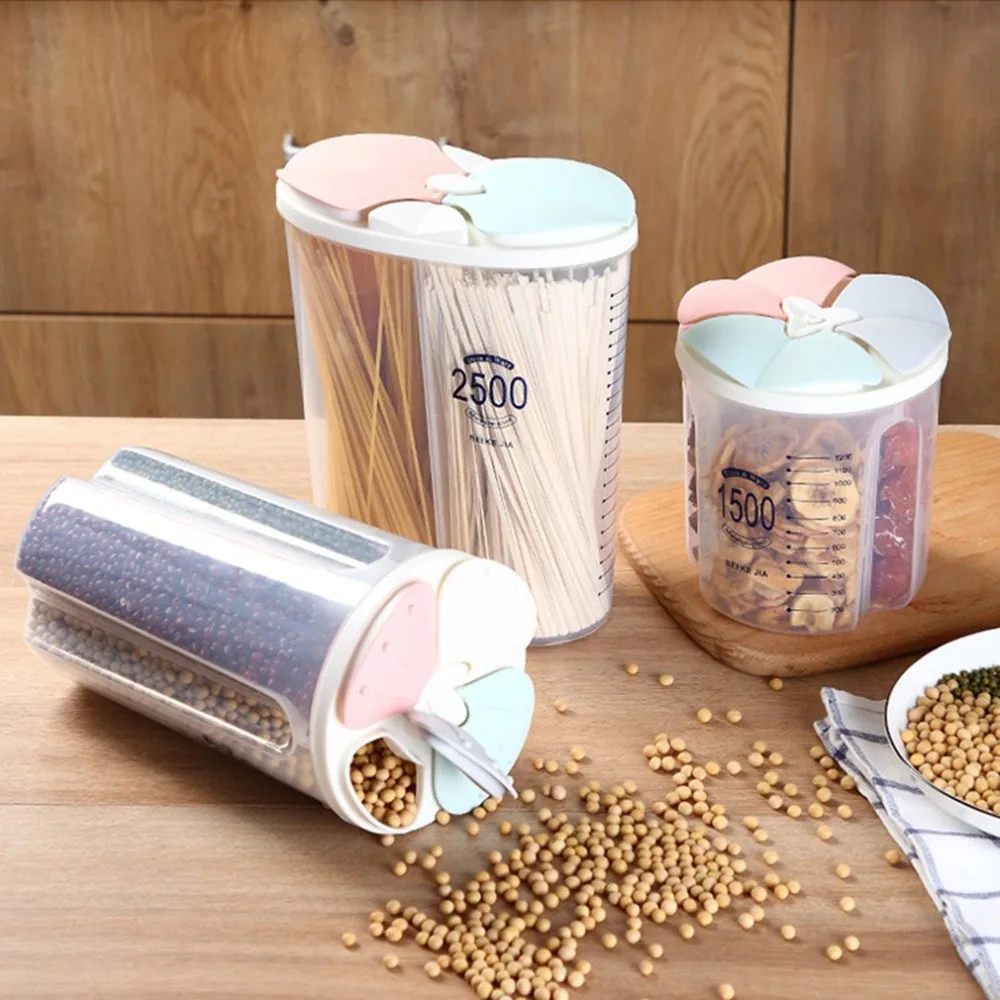 Stoarge Jar рис бобы банка с крышкой уплотнения контейнер для сохранения пищи кухонный ящик для хранения Контейнер