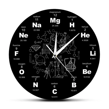 

Acrylic Silent Wall Clock Creative Decorating Quartz Clock Living Room Bedroom Digital Science Modern Clock