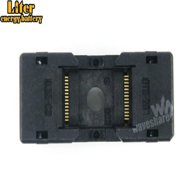 

TSOP28 TSOP 28 OTS-28-0.55-03 Enplas IC Test Burn-in Socket Programmer Adapter 11.8mm Width 0.55mm Pitch