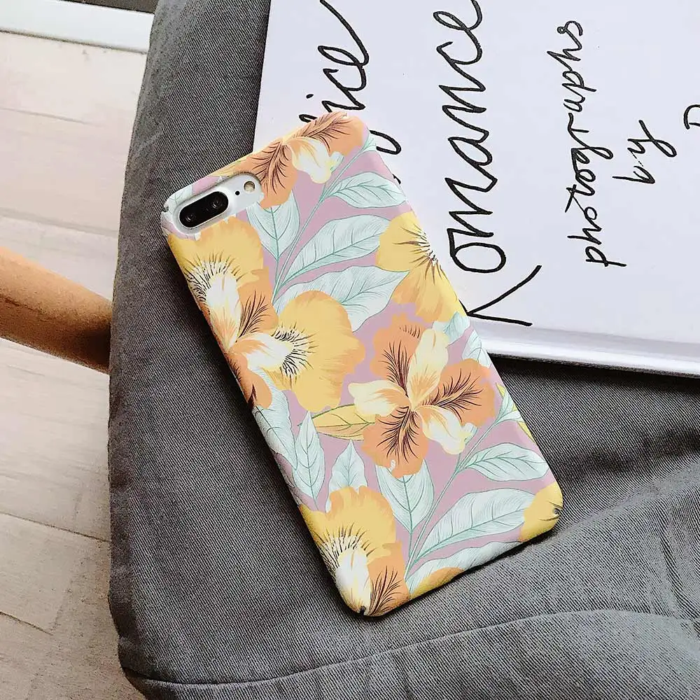 Flowers Case For Huawei P20 P30 Lite Pro Case Cover For Huawei Honor 8X 9 10 5