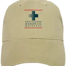 Серая Больничная бейсболка Слоан