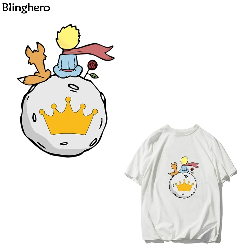 Blinghero Le Petit Prince теплопроводные термонаклейки Vynil для глажки костюмы термопластыри для детей Pacth BH0360