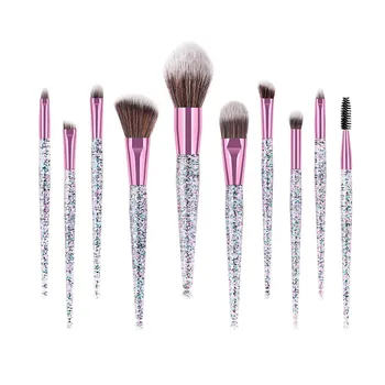 

10PCS Makeup Brushes Set Eye Shadow Blending Eyeliner Eyelash Eyebrow Brushes For Makeup New Beauty Make Up Brush