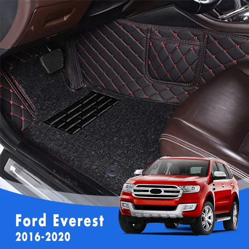 Автомобильные коврики с петлей для Ford Everest 2016 2017 2018 2019 2020 аксессуары интерьера