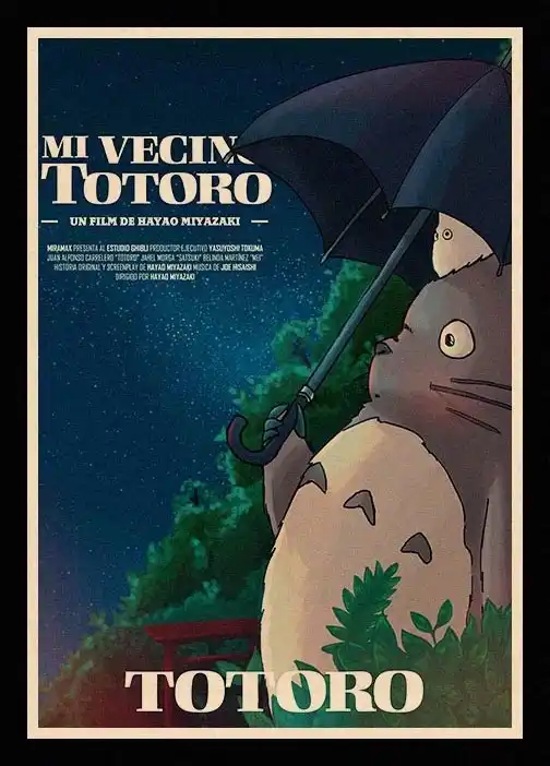 Отличные постеры JL Tonari no Totoro в стиле ретро крафт бумага Высококачественная