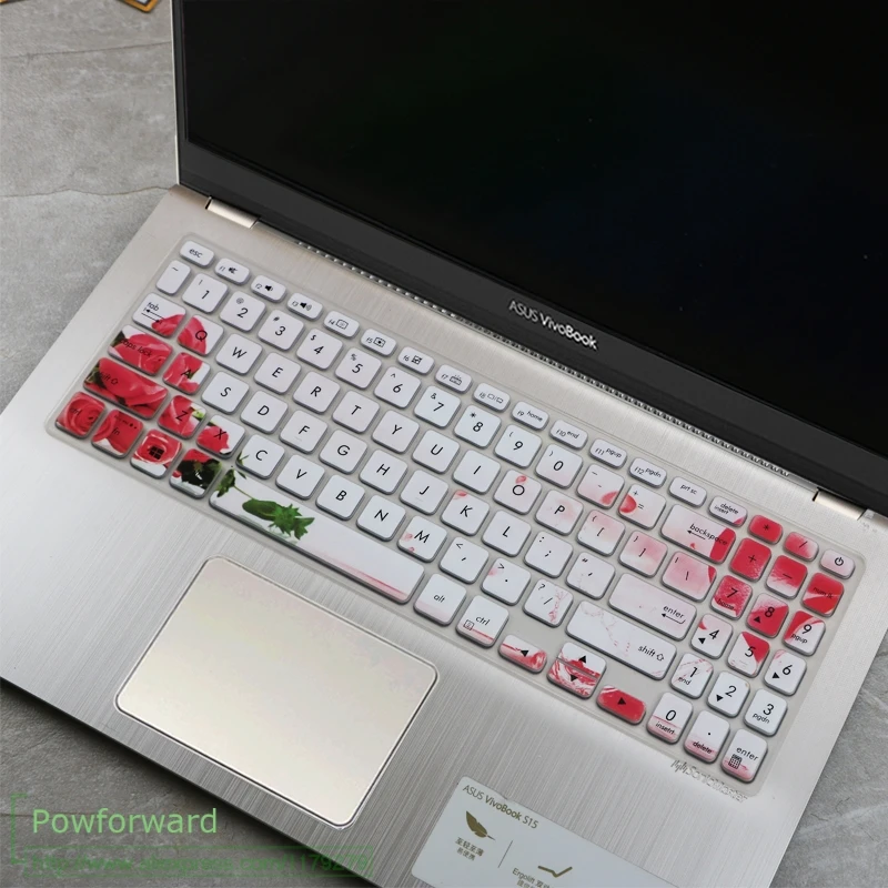 Для ASUS VIVOBOOK S15 K530F K530FN X512 X512FL X512FJ X512 X512UA X512FA X512DA X512UF 15,6 дюйма клавиатура протектор кожного покрова