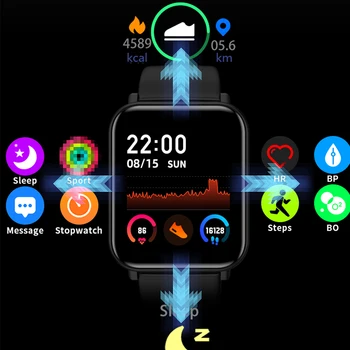 

New R7 Smart Watch 1.3 inch Full Touch Screen Sports Fitness tracker Watch IP68 Waterproof Smartwatch For iOS Android phone