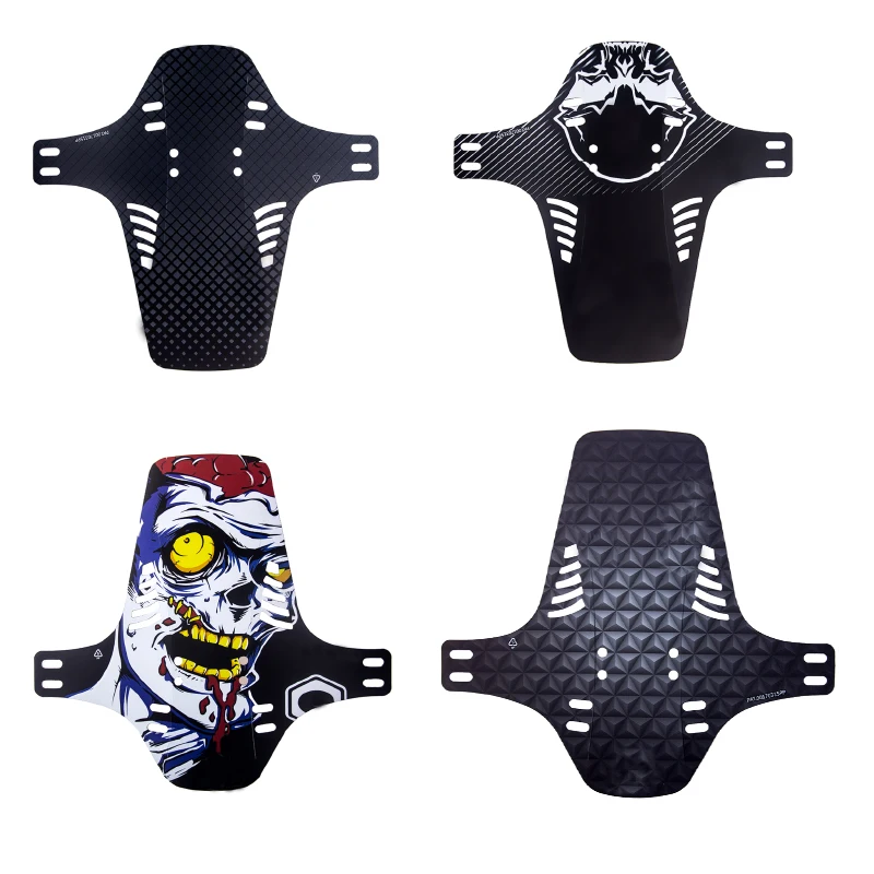 Garde-boue Vélo ROCKBROS 700C Universel – Ailes Anti-poussière Rapides, Noir, Pour VTT/ville