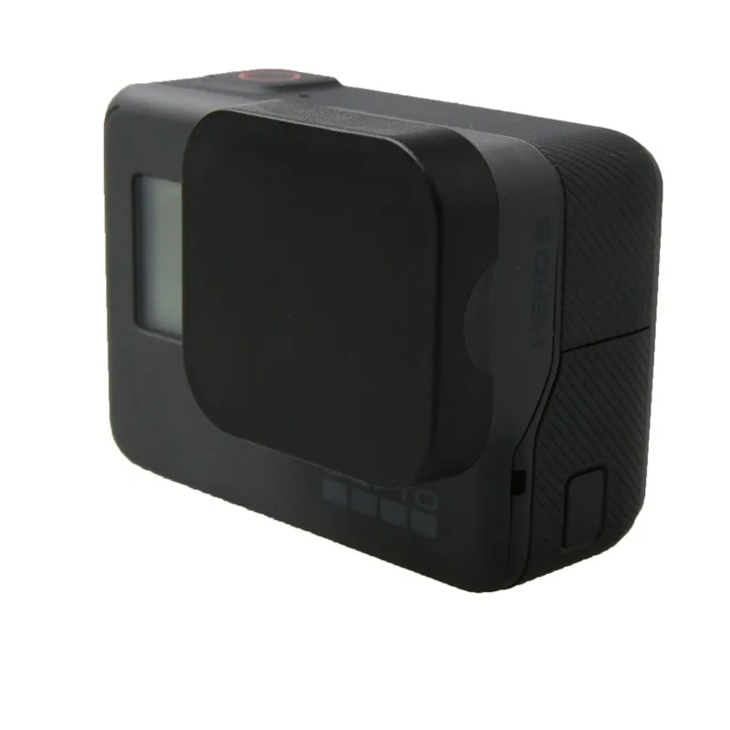 Couvercle d'objectif noir pour GoPro Hero 5 6 7, protection et accessoire caméra action, emballage d'origine