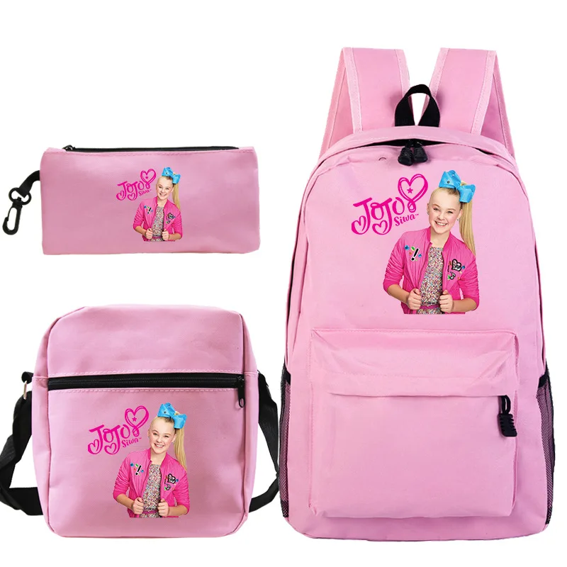 Красивый Jojo Siwa рюкзак для мальчиков и девочек школьные рюкзаки детские 3