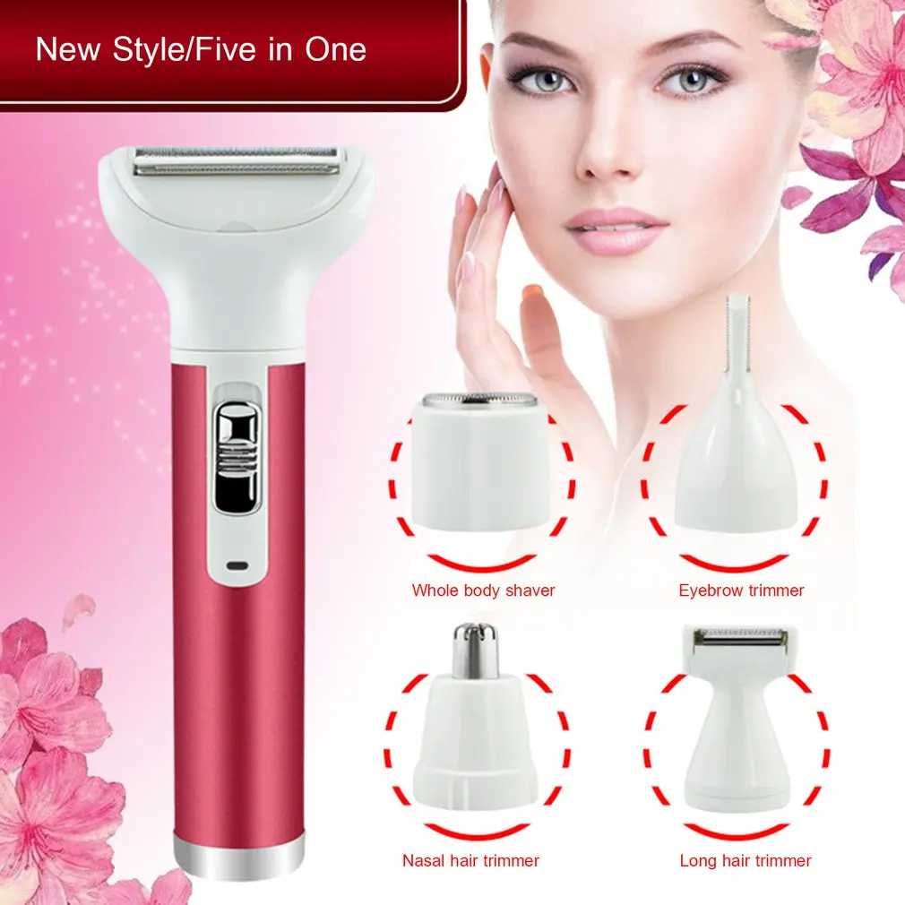 Multi-Function Lipstick Shaving Armpit Hair Shaving Device Electric Eyebrow Knife Ladies Hair Removal Device