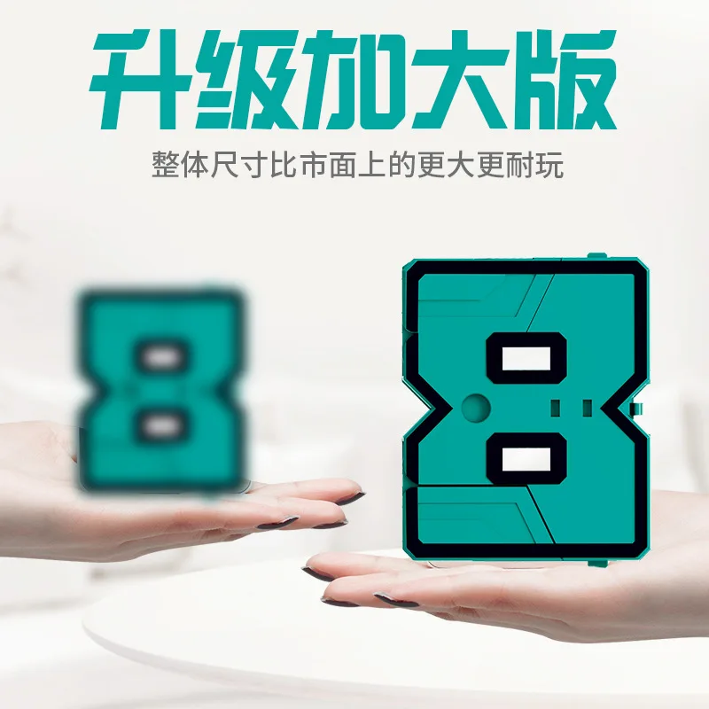 

Yue star 8181 with Numbers Fit Transformation Toy Jingang Robot 0-9 Lettered Transformation Men's Children'S Educational 3-6-Yea
