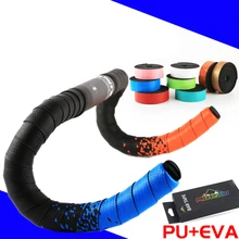 

Handlebar Tape Silicone Road Bike Drop Bar Tape Wrap Silica Thick Honeycomb Bar Plugs MTB Accessories For Mountain