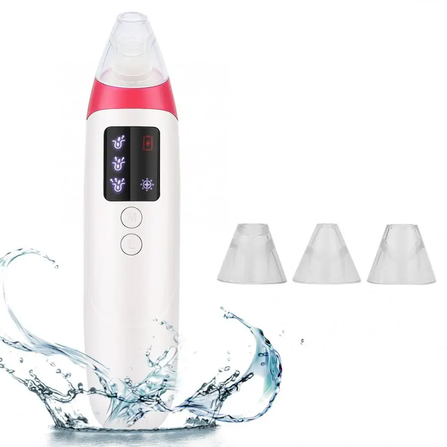 

Electric Vacuum Suction Cleaner Machine Facial Blackhead Removal Spot Deep Cleansing Fluorescence Detection Face Skin Care Tool