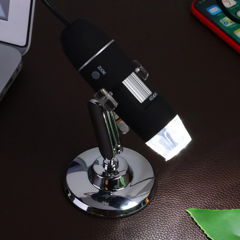 1000X USB3.0 Usb 5MP камера цифровой видео микроскоп светодиодный электронный эндоскоп Лупа увеличительное стекло лупа Стенд