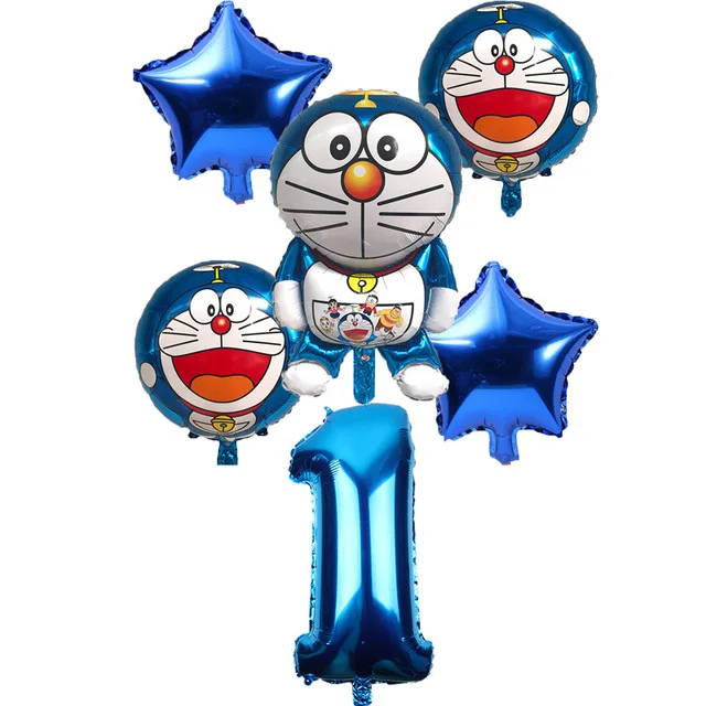 6 pcs-blue 6 шт./компл. 32 маленький воздушный шар музыкальная кошка Globos свадебные шары с днем рождения, принадлежности для вечеринки воздушный шар - Цвет: 6 pcs-blue