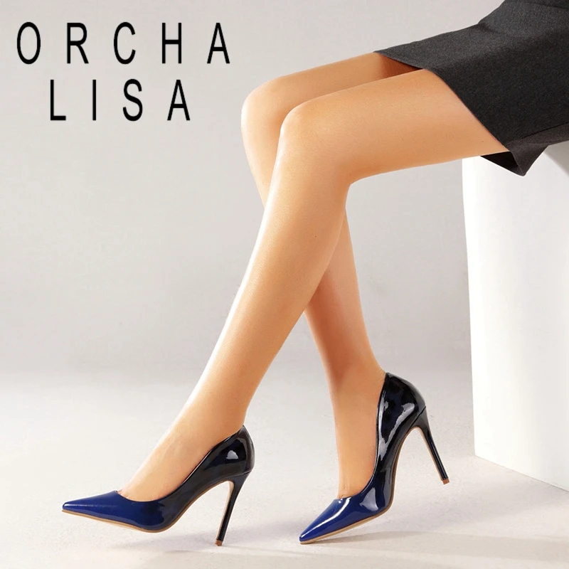 lisa patent leather pump