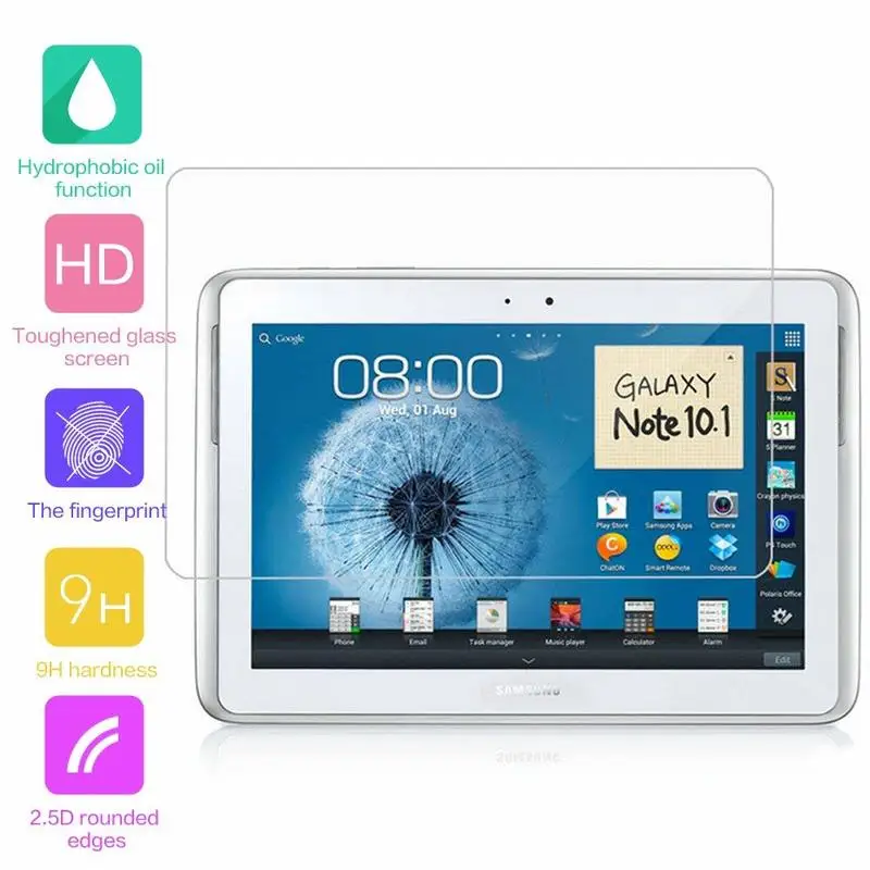 Защитное закаленное стекло для Samsung Galaxy Note 8 10 1 дюйма 12 2 N5100 N8000 P600 P601 P900|Защитные