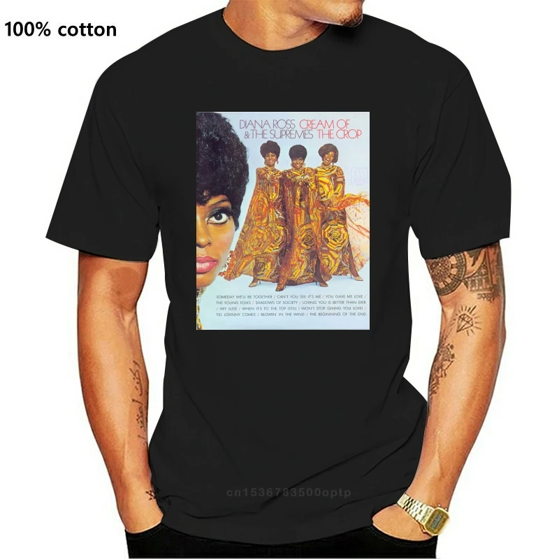 Diana Ross an Supremes T shirt The Cream Of Crop Tee | Мужская одежда