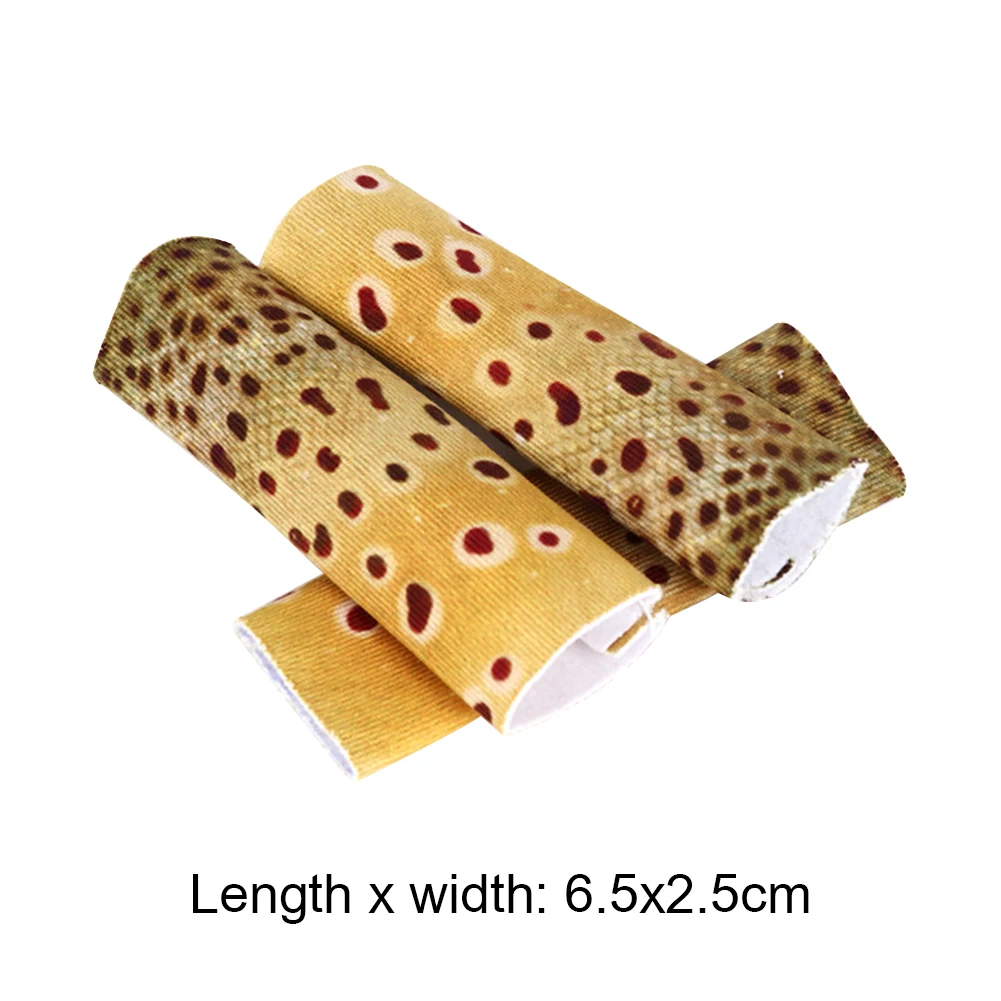 3pcs Fishing Accessories Useful Hand Gear Tool Fly Fishing Stripping Guards Anti Scratch Non-slip Finger Protectors Sleeves