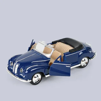 1:32 modello di simulazione di auto d'epoca tirare indietro in lega modello convertibile retrò ragazzo giocattolo per bambini regalo di compleanno collezione di modelli di auto