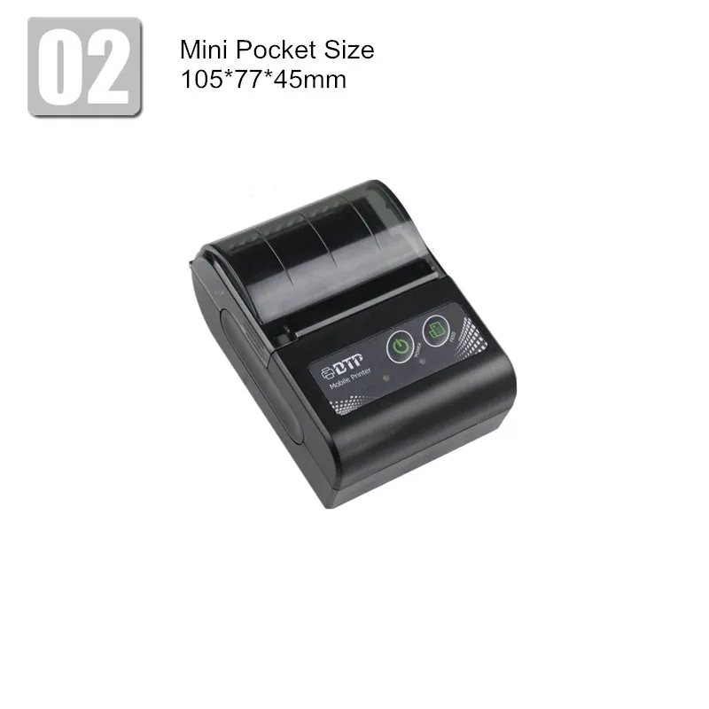GOOJPRT 58 мм Bluetooth 4,0 Android iOS POS чековый термопринтер Счетная машина для ЕС, США, Австралии, Великобритании Вилка для супермаркета, ресторанов, такси