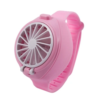 

Fan Watch Handheld Small Fan USB Folding Stylish Pocket Small Fan
