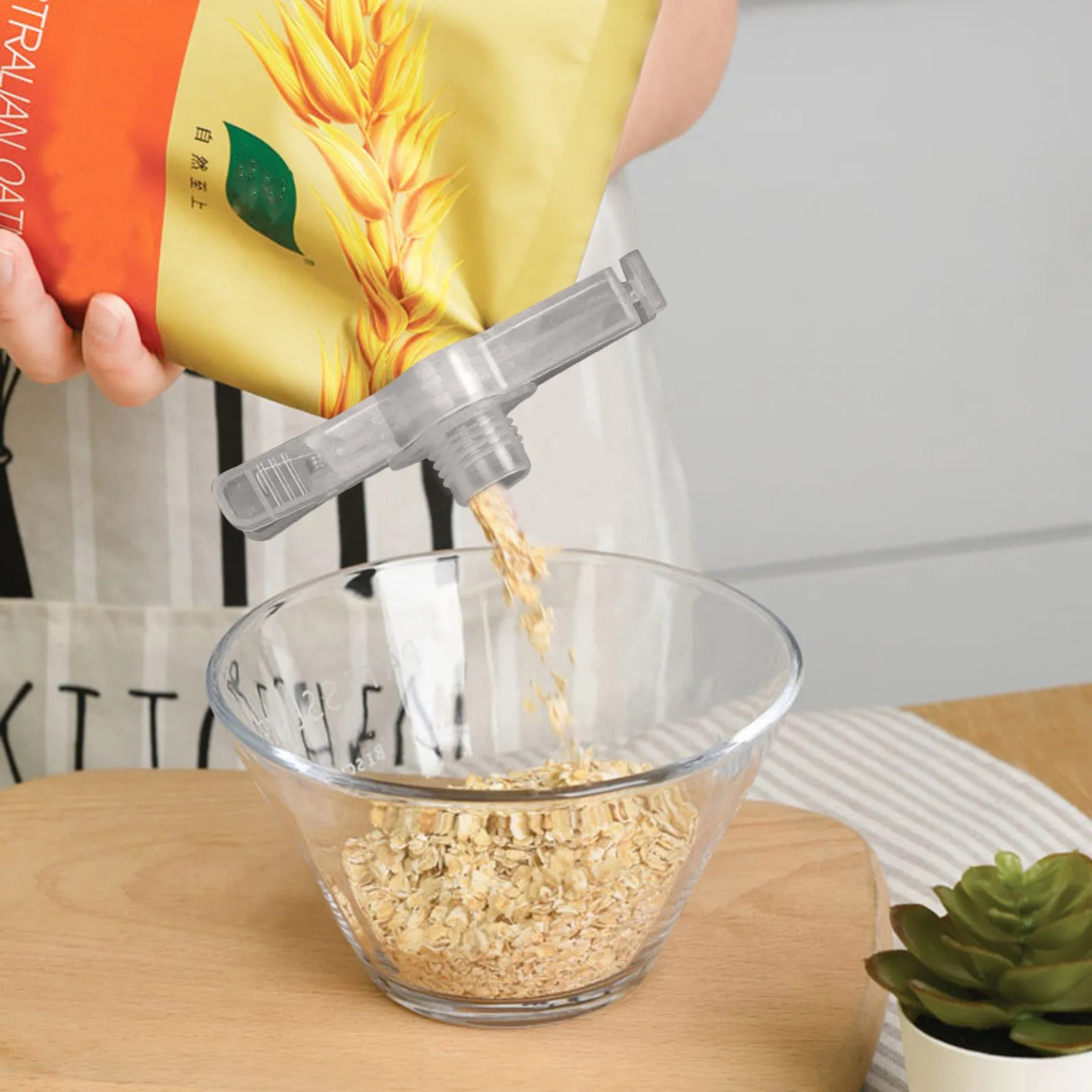 

1 шт., пластиковые зажимы для упаковки закусок, с носиком