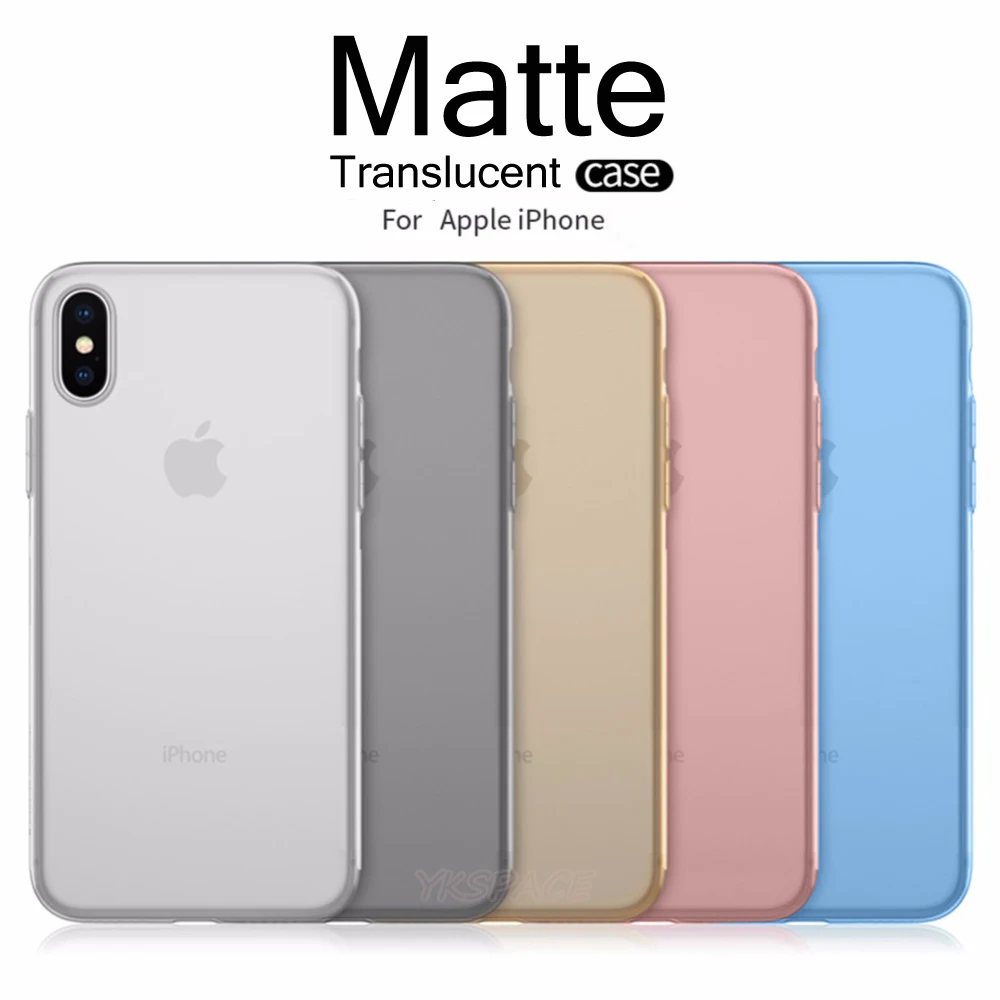 

Ultra Thin 0.3mm Translucent Matte Phone Case For iPhone X XR XS 11 Pro Max 2019 6 6s 7 8 Plus Frosted Smooth Hard PC Cover Slim