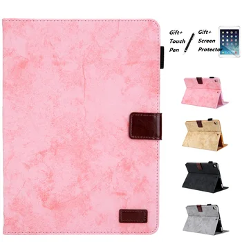 

Solid Color Business St Tablet Case For Samsung Galaxy Tab A2 10.1 inch 2018 10.1 T595 T590 T590N Smart Cover Cartoon PU Leather